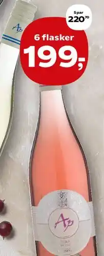 SuperBrugsen Ap Rosso, Bianco eller Rosato tilbud