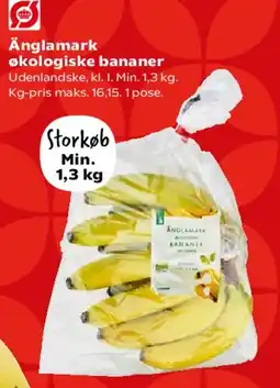 SuperBrugsen Änglamark økologiske bananer (pose) tilbud