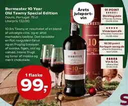 SuperBrugsen Burmester 10 Year Old Tawny Special Edition tilbud