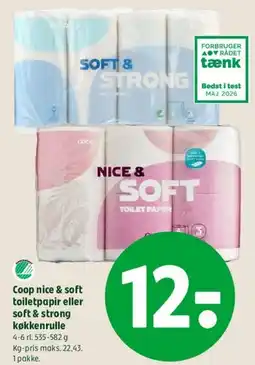 Coop 365 Coop Nice & Soft / Soft & Strong tilbud