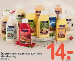 REMA 1000 Graasten ketchup, remoulade, mayo eller dressing tilbud