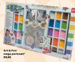 SuperBrugsen Art & Fun mega perlesæt tilbud