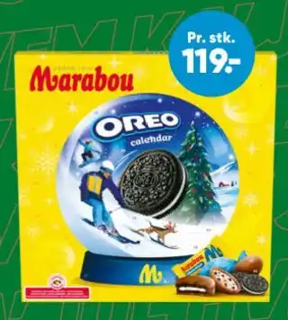 Bilka Marabou Oreo julekalender tilbud