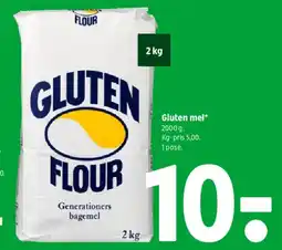 Coop 365 Gluten flour (Gluten mel) tilbud