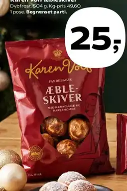 SuperBrugsen Karen Volf Æble-skiver tilbud