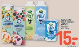 REMA 1000 Yoghurt eller græsk inspireret yoghurt tilbud