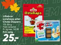 Bilka Ostehaps eller Cheez Dippers tilbud