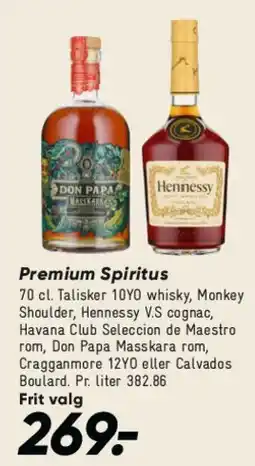 Bilka Premium Spiritus tilbud