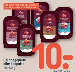 REMA 1000 Spegepølse eller kødpølse tilbud