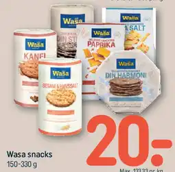REMA 1000 Wasa snacks tilbud