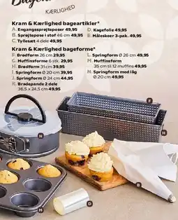 SuperBrugsen Kram & Kærlighed bageartikler / bageforme tilbud