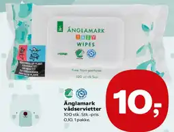 SuperBrugsen Änglamark vådservietter tilbud