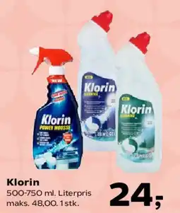 SuperBrugsen Klorin tilbud