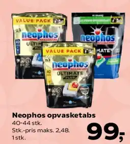 SuperBrugsen Neophos opvasketabs tilbud