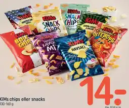 REMA 1000 KiMs chips eller snacks tilbud