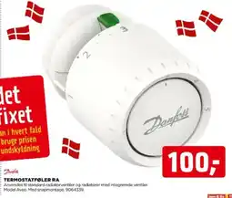 jem & fix Danfoss termostatføler ra tilbud