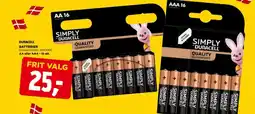 jem & fix Duracell batterier tilbud