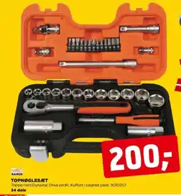 jem & fix Bahco Topnøglesæt tilbud