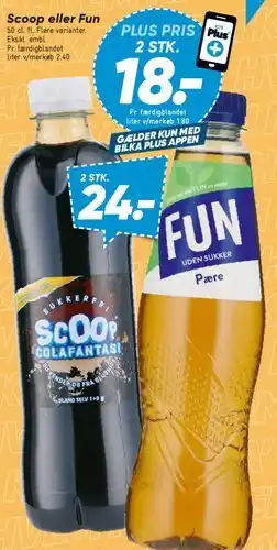 Bilka Scoop eller Fun tilbud