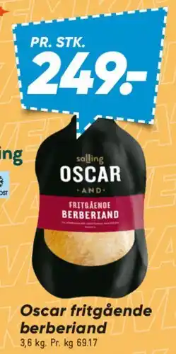 Bilka Oscar fritgående berberieand tilbud