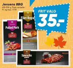 Bilka Jensens BBQ tilbud