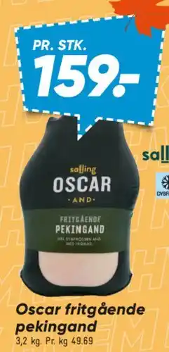 Bilka Oscar fritgående pekingand tilbud