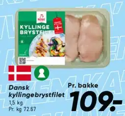 Bilka Dansk kyllingebrystfilet tilbud