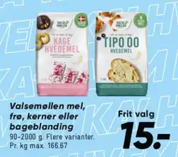 Bilka Valsemøllen mel tilbud