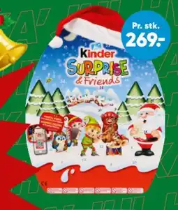 Bilka Kinder Surprise & Friends julekalender tilbud