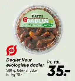 Bilka Deglet Nour økologiske dadler tilbud