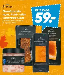 Bilka Princep - rejer og røget laks (frit valg) tilbud