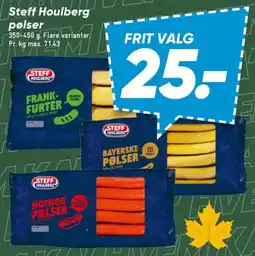 Bilka Steff Houlberg pølser tilbud