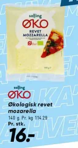 Bilka Økologisk revet mozzarella tilbud