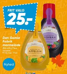 Bilka Den Gamle Fabrik marmelade tilbud