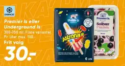 Bilka Premier Is eller Underground Is tilbud