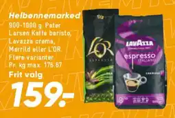 Bilka Hele bønner kaffe - flere mærker tilbud