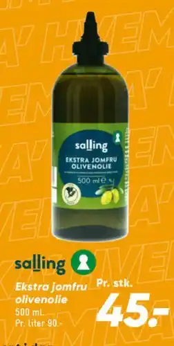 Bilka Salling ekstra jomfru olivenolie tilbud