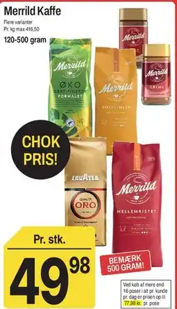 ABC Lavpris Merrild Kaffe tilbud