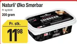 ABC Lavpris Naturli' Øko Smørbar tilbud