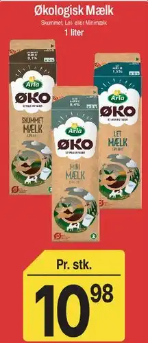 ABC Lavpris Økologisk Mælk tilbud