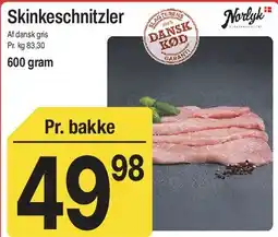 ABC Lavpris Skinkeschnitzler tilbud