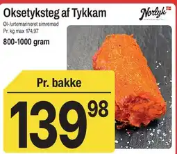 ABC Lavpris Oksetyksteg af Tykkam tilbud