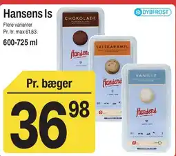 ABC Lavpris Hansens Is tilbud