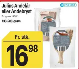 ABC Lavpris Julius Andelår eller Andebryst tilbud