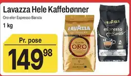 ABC Lavpris Lavazza Hele Kaffebønner tilbud