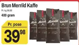 ABC Lavpris Brun Merrild Kaffe tilbud