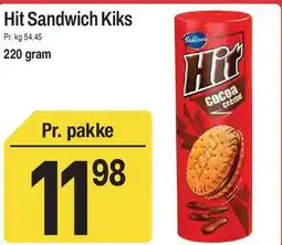 ABC Lavpris Hit Sandwich Kiks tilbud