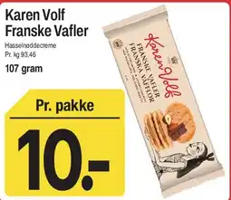 ABC Lavpris Karen Volf Franske Vafler tilbud