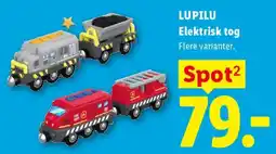 Lidl Lupilu Elektrisk tog tilbud