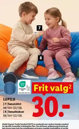 Lidl Lupilu Sweatshirt Sweatbukser tilbud